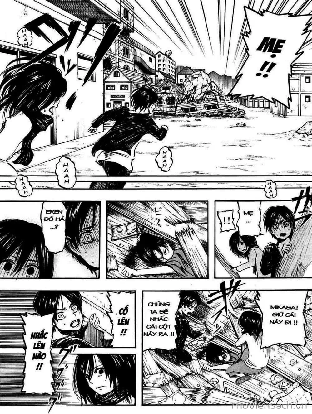 Truyện Tranh Đại Chiến Titan - Attack On Titan trang 8