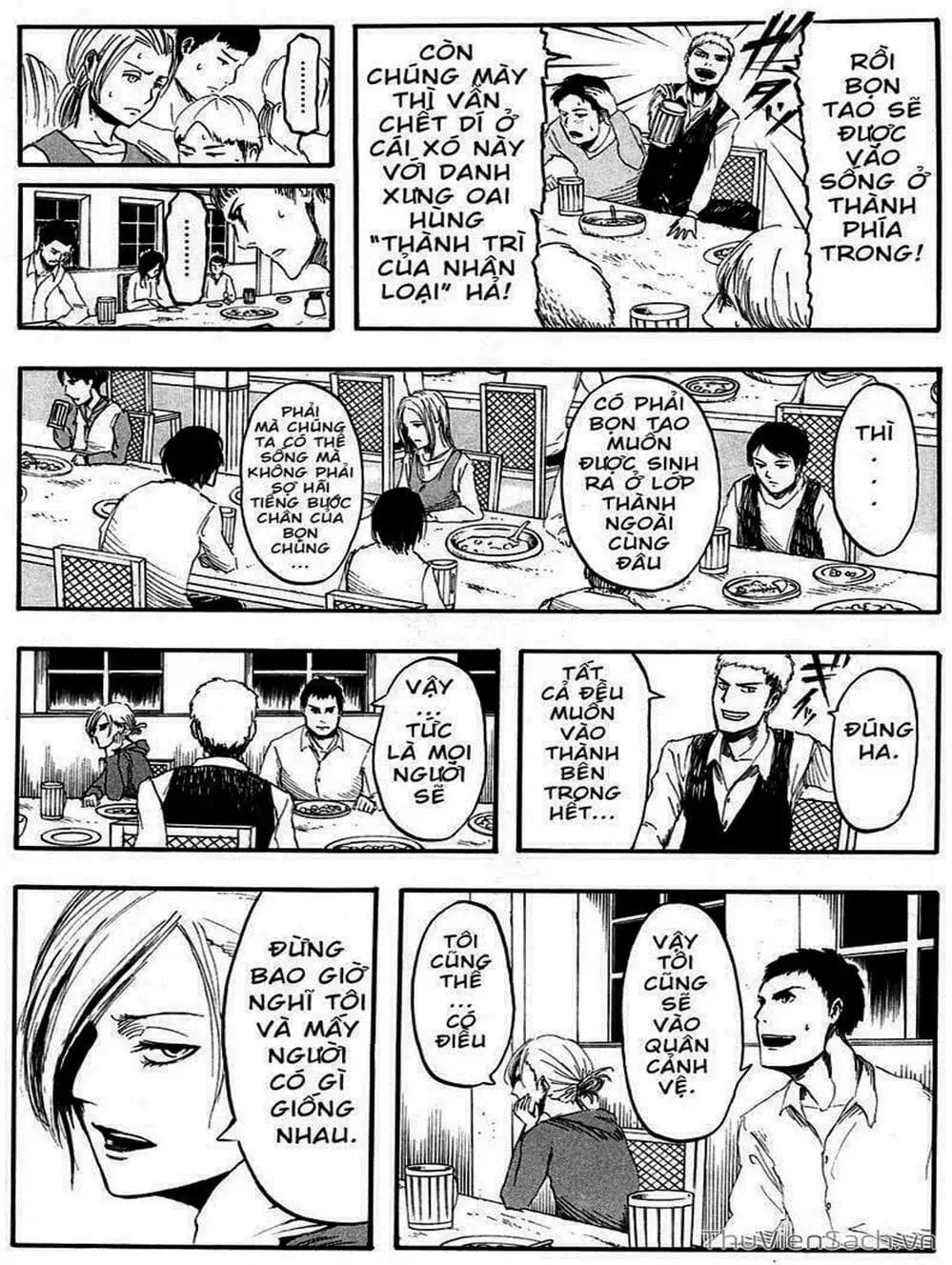 Truyện Tranh Đại Chiến Titan - Attack On Titan trang 8