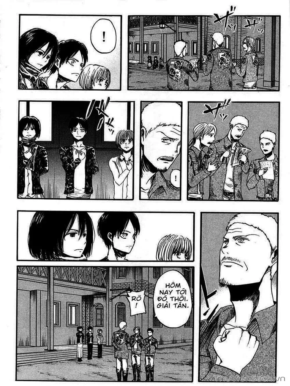Truyện Tranh Đại Chiến Titan - Attack On Titan trang 8