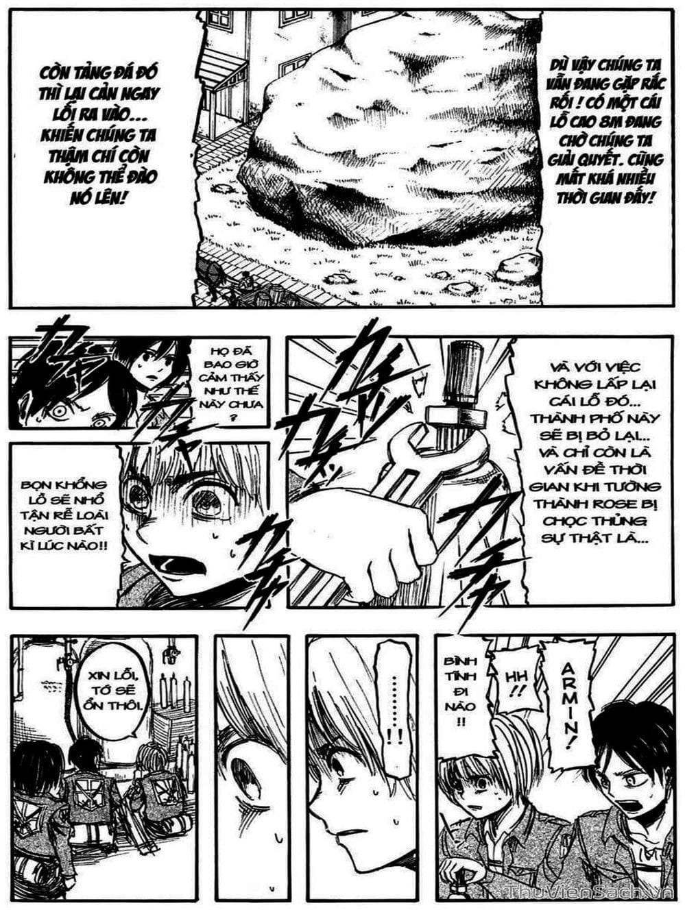 Truyện Tranh Đại Chiến Titan - Attack On Titan trang 8