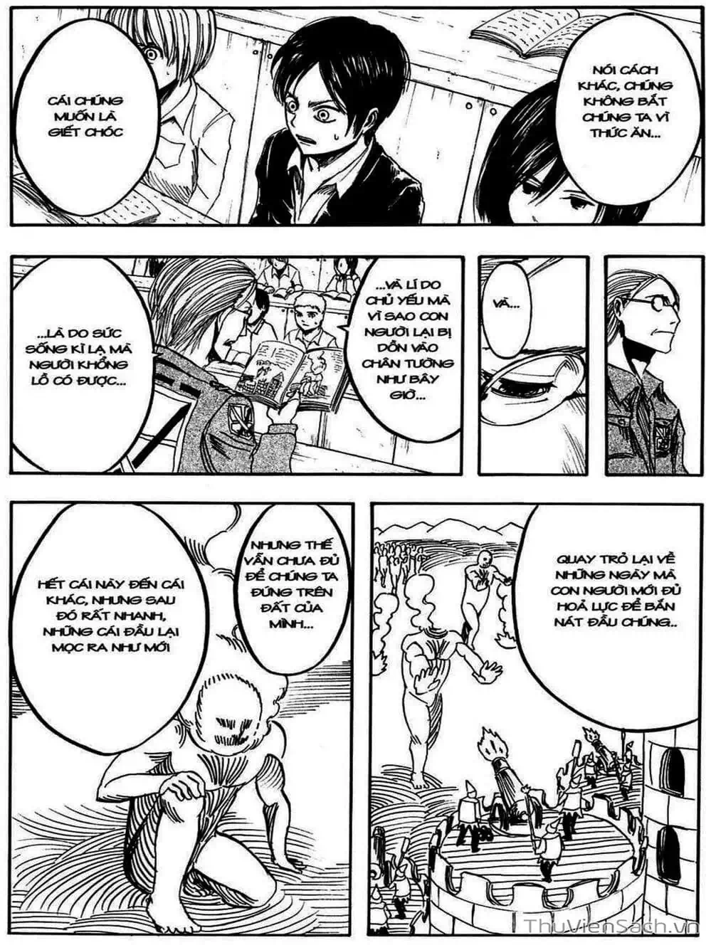 Truyện Tranh Đại Chiến Titan - Attack On Titan trang 8
