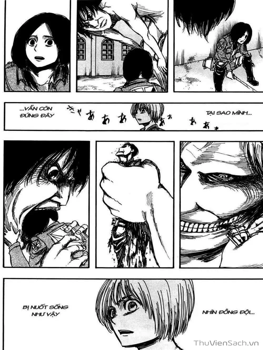 Truyện Tranh Đại Chiến Titan - Attack On Titan trang 8