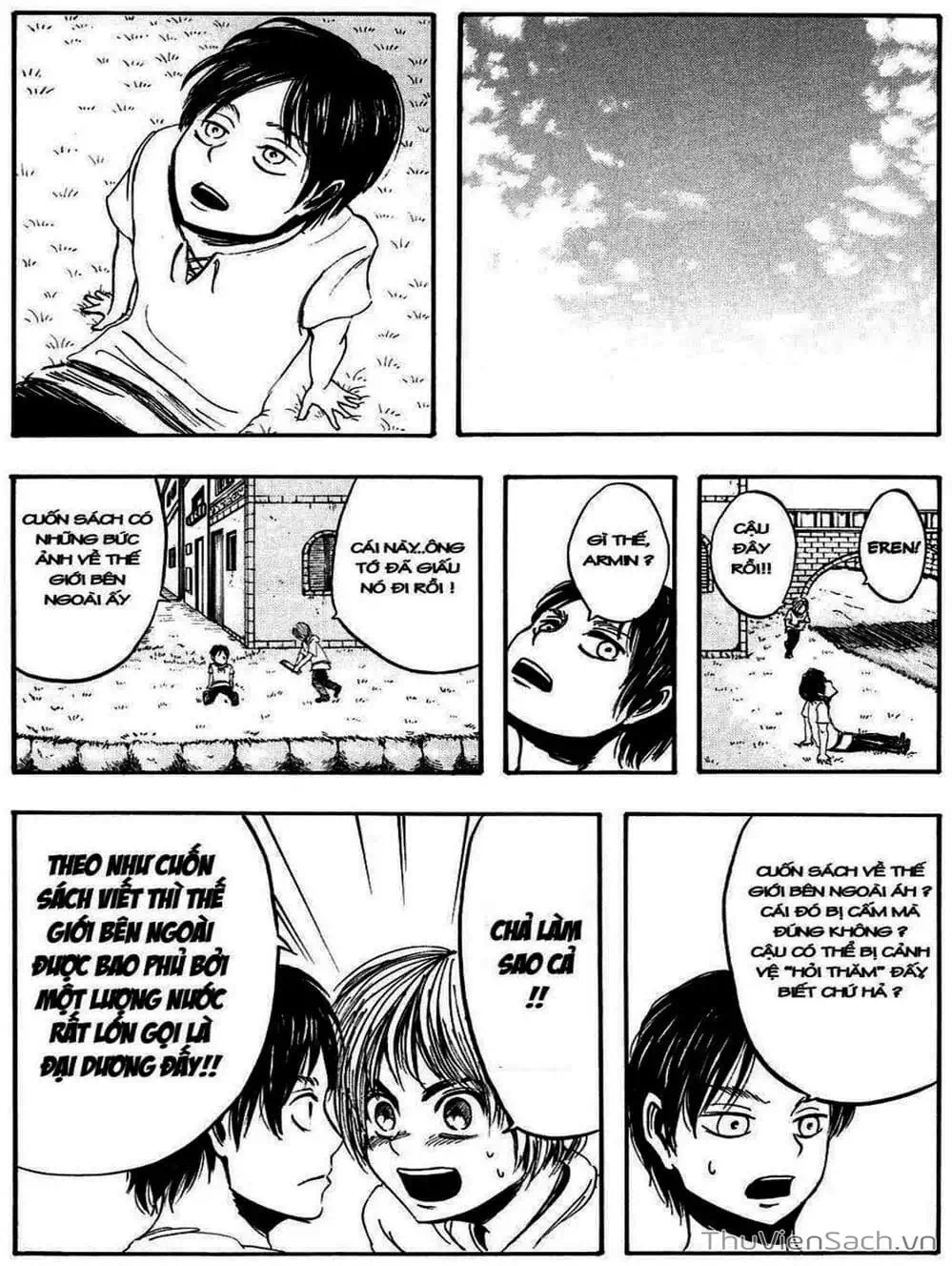 Truyện Tranh Đại Chiến Titan - Attack On Titan trang 8