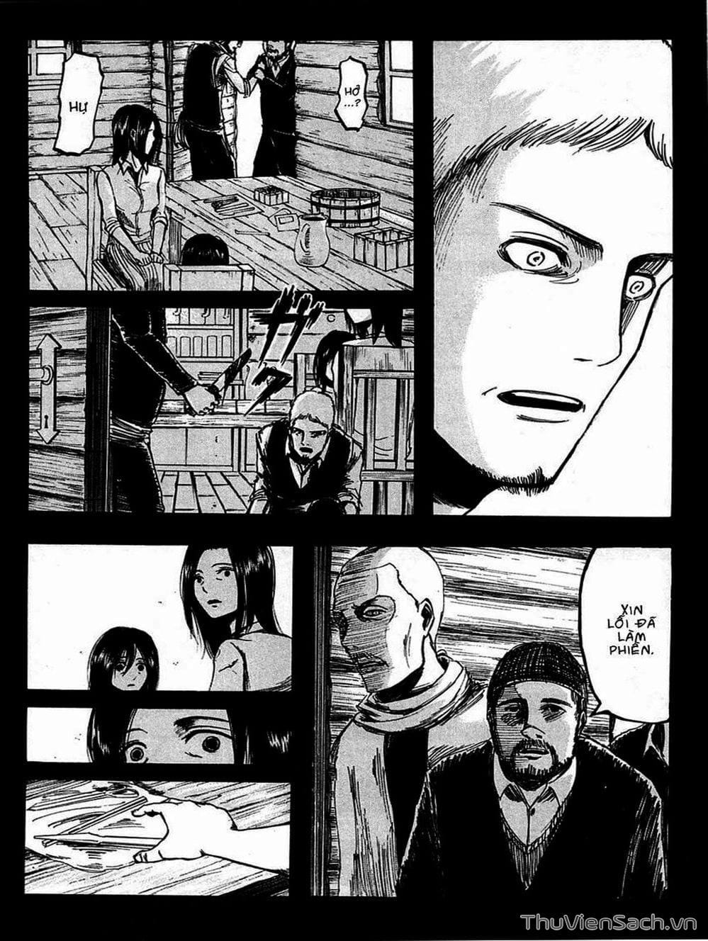 Truyện Tranh Đại Chiến Titan - Attack On Titan trang 8