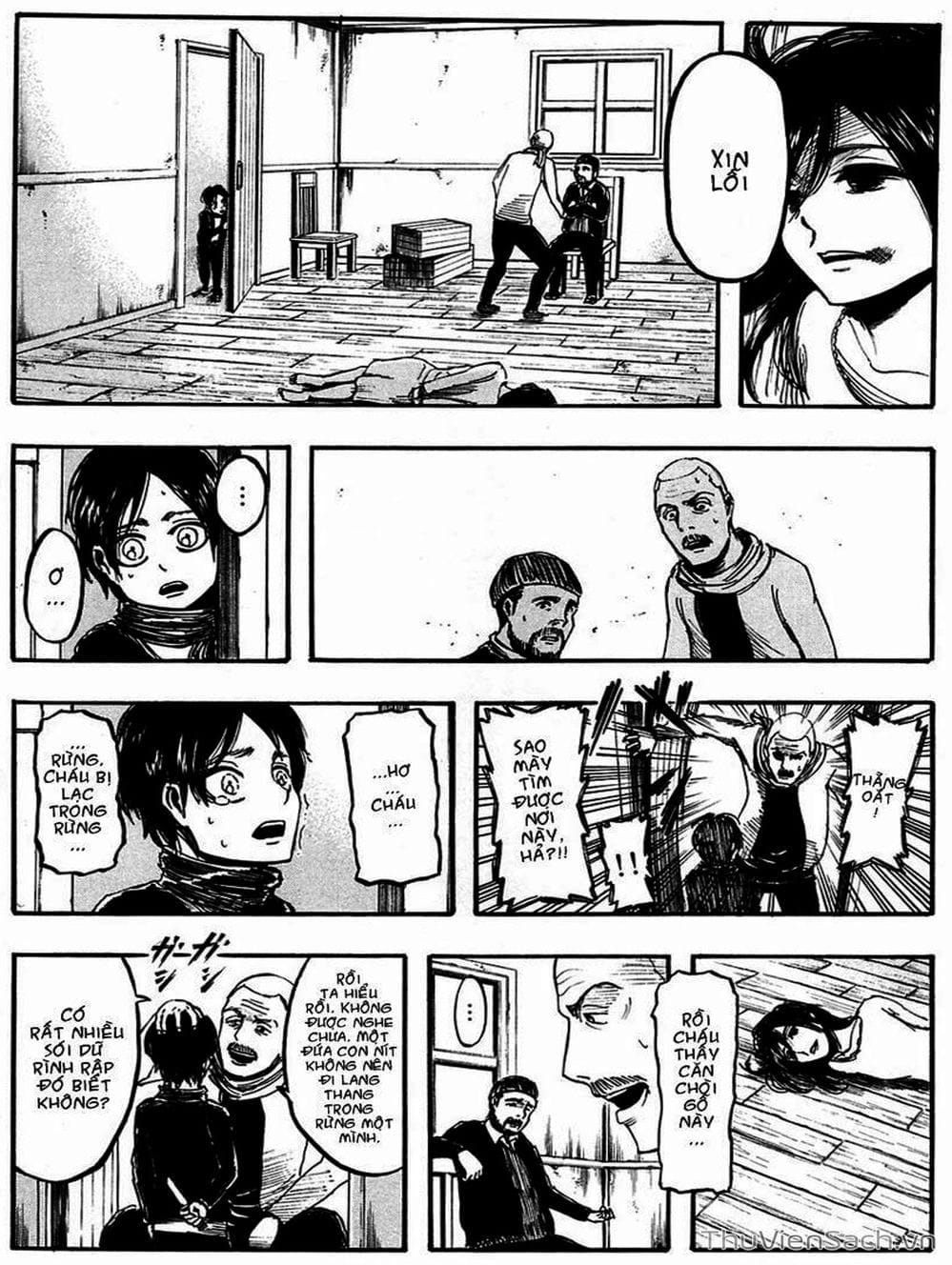 Truyện Tranh Đại Chiến Titan - Attack On Titan trang 8