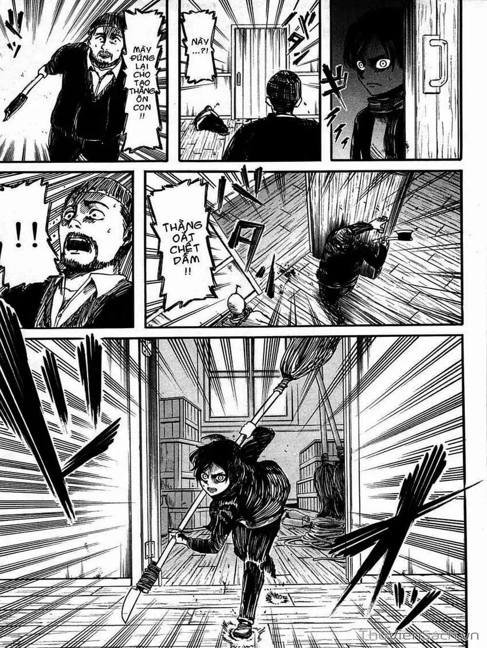 Truyện Tranh Đại Chiến Titan - Attack On Titan trang 8