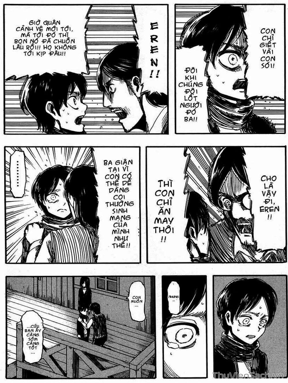 Truyện Tranh Đại Chiến Titan - Attack On Titan trang 8