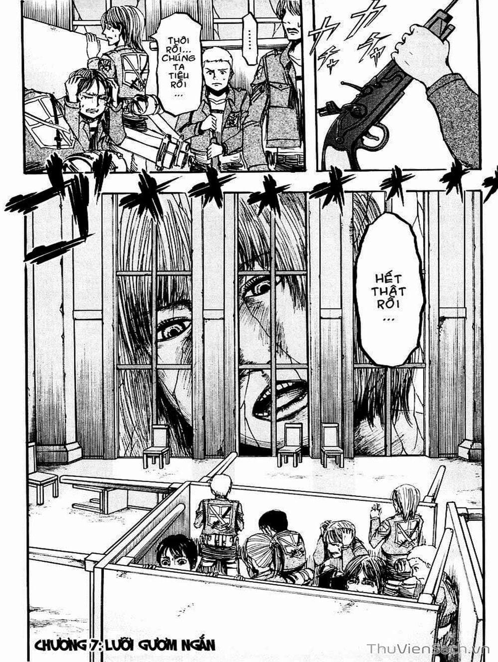 Truyện Tranh Đại Chiến Titan - Attack On Titan trang 8