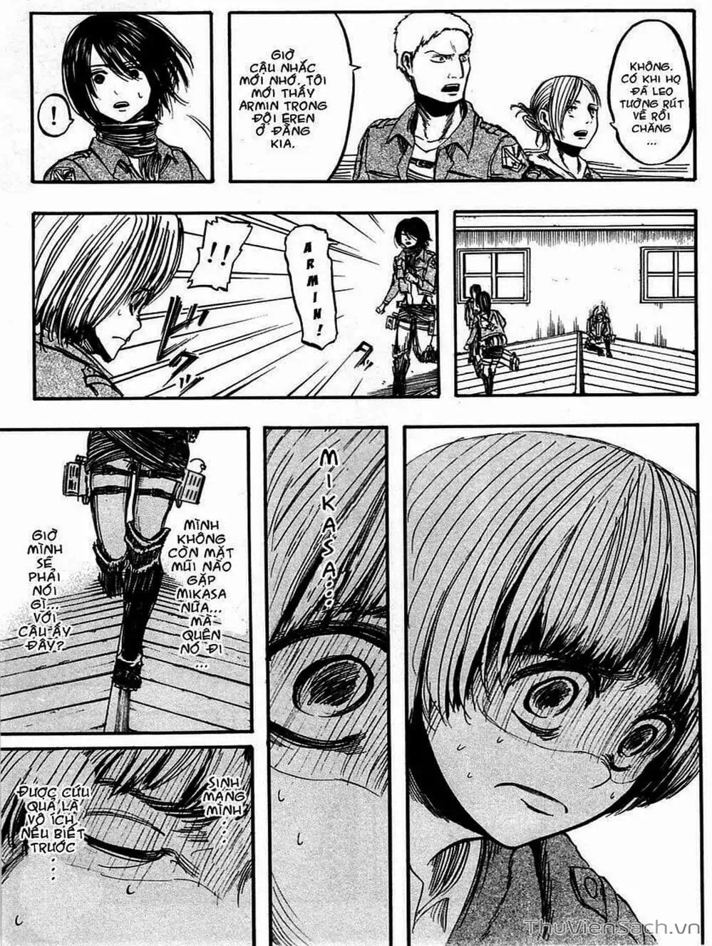 Truyện Tranh Đại Chiến Titan - Attack On Titan trang 8