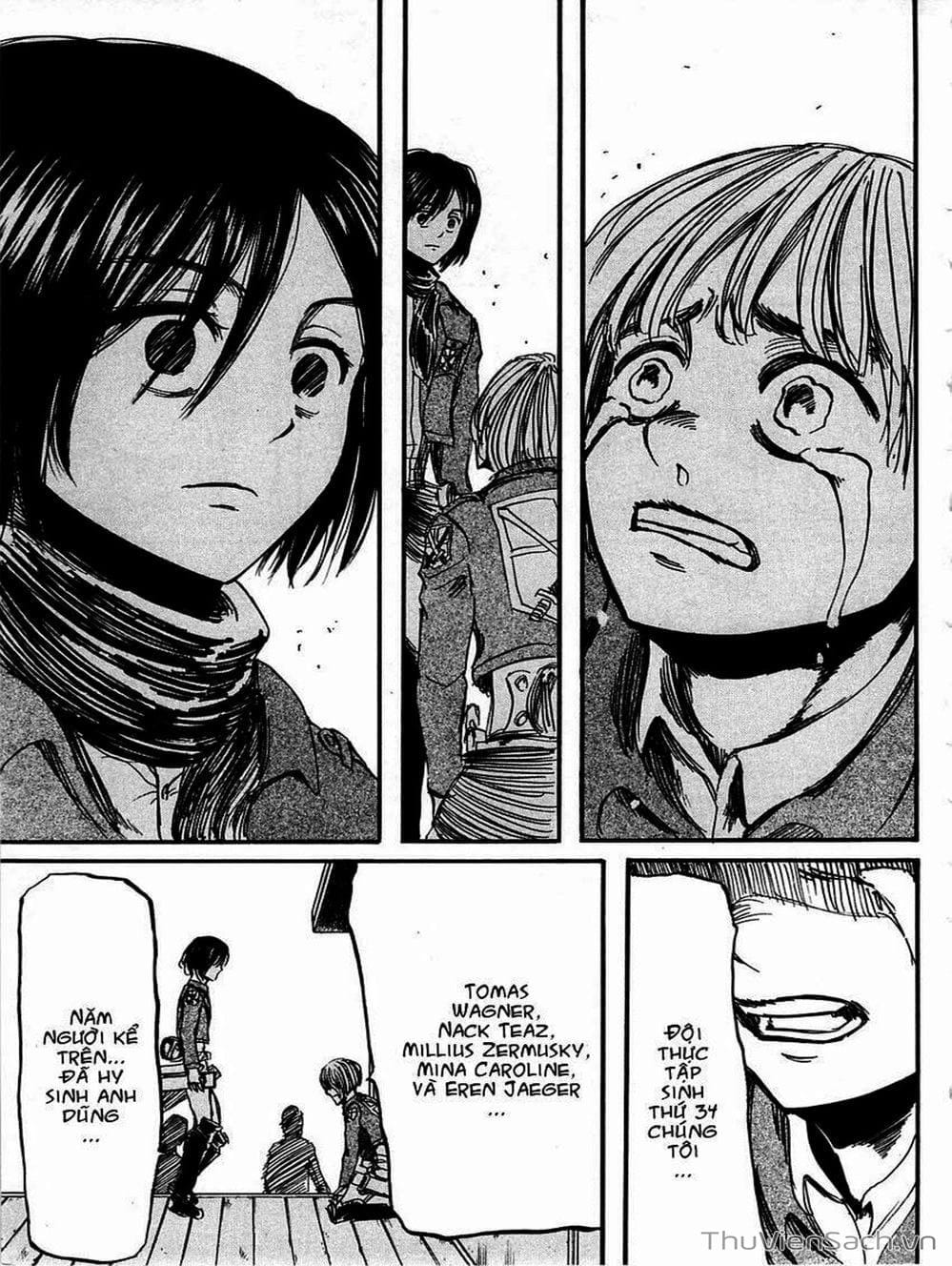 Truyện Tranh Đại Chiến Titan - Attack On Titan trang 8