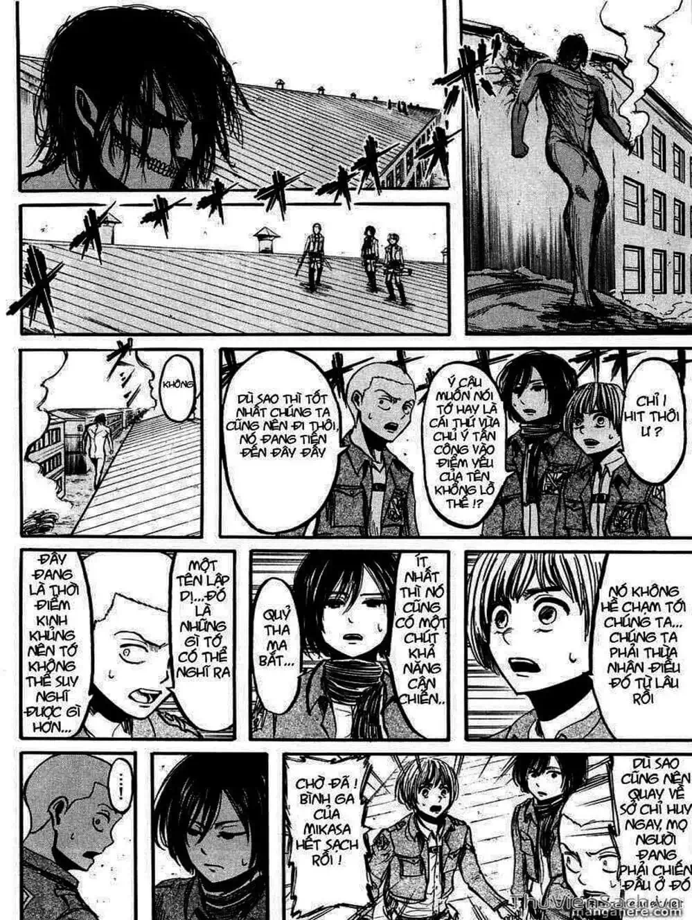 Truyện Tranh Đại Chiến Titan - Attack On Titan trang 8