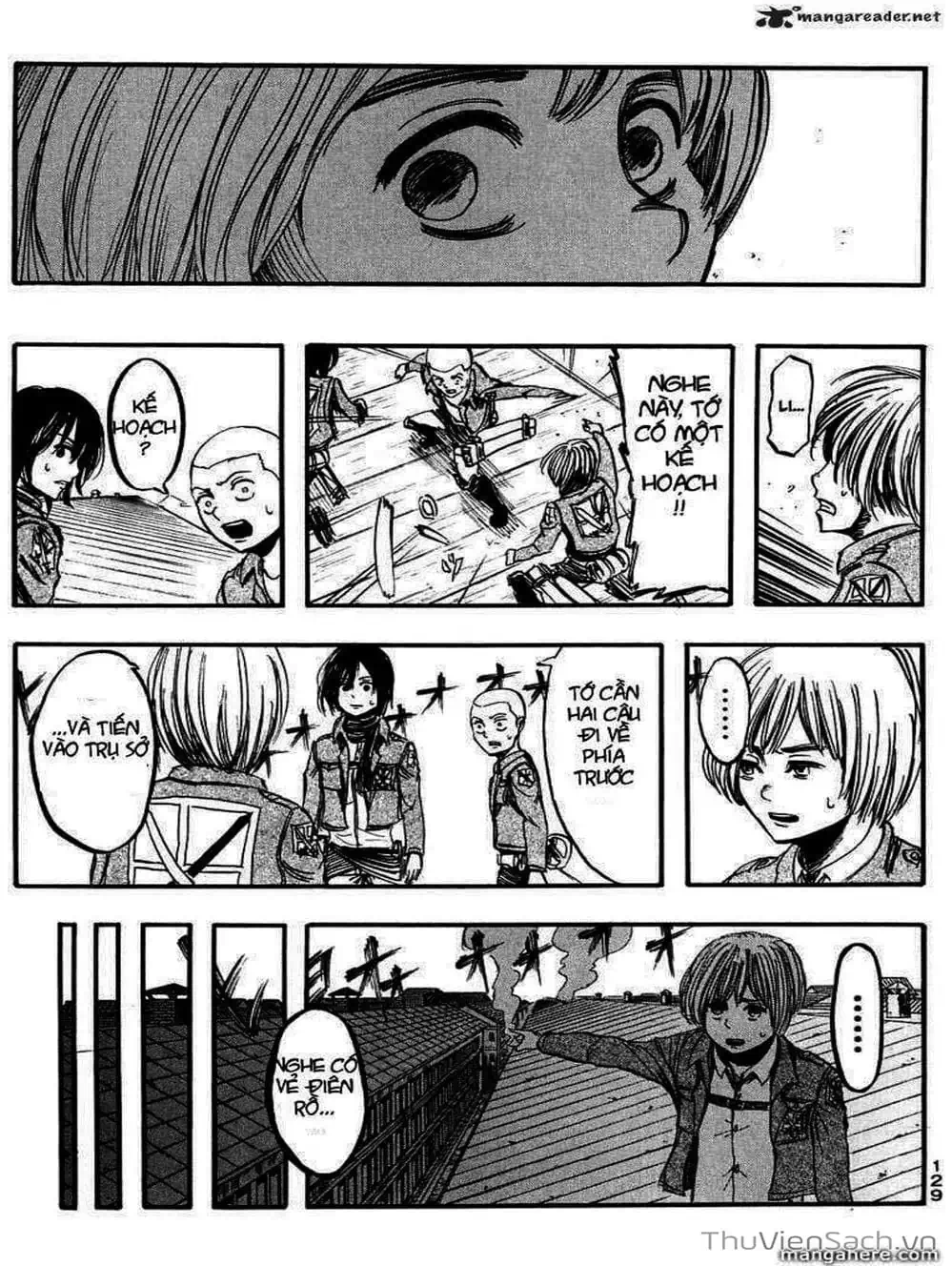Truyện Tranh Đại Chiến Titan - Attack On Titan trang 8