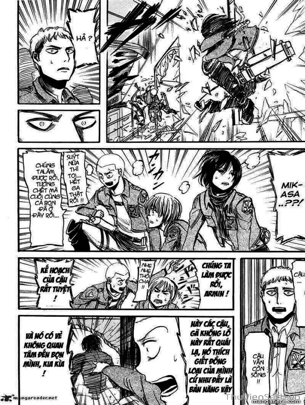 Truyện Tranh Đại Chiến Titan - Attack On Titan trang 8