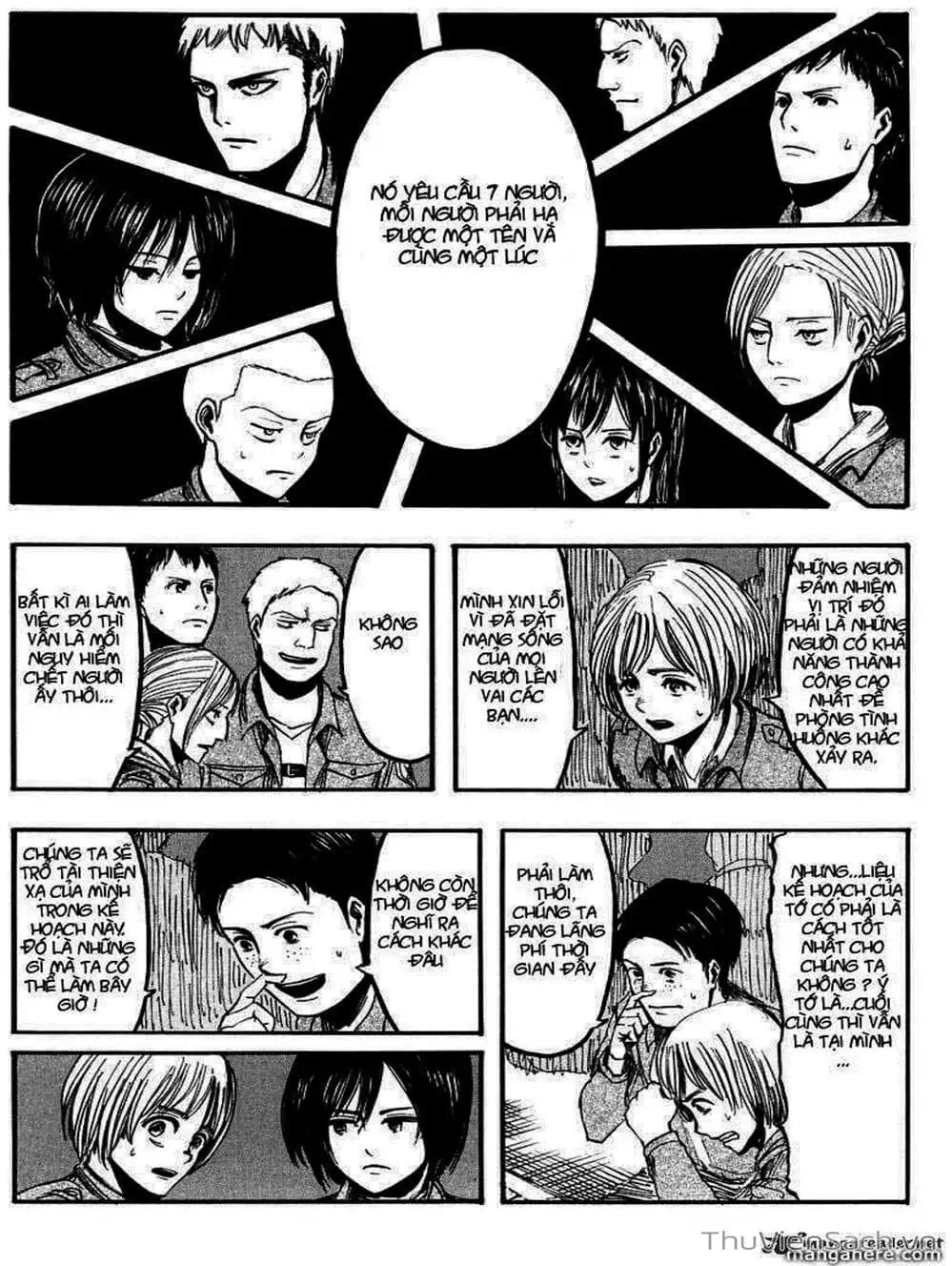 Truyện Tranh Đại Chiến Titan - Attack On Titan trang 8