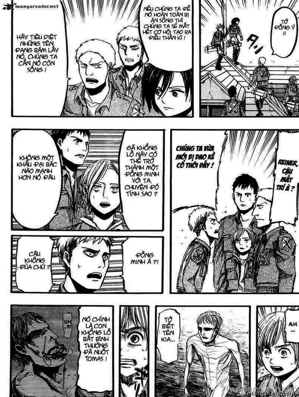 Truyện Tranh Đại Chiến Titan - Attack On Titan trang 8