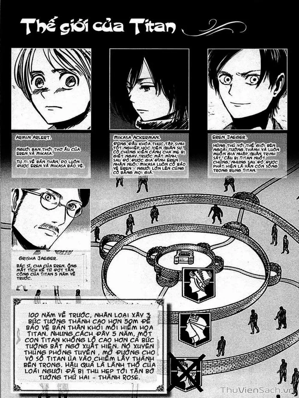 Truyện Tranh Đại Chiến Titan - Attack On Titan trang 8