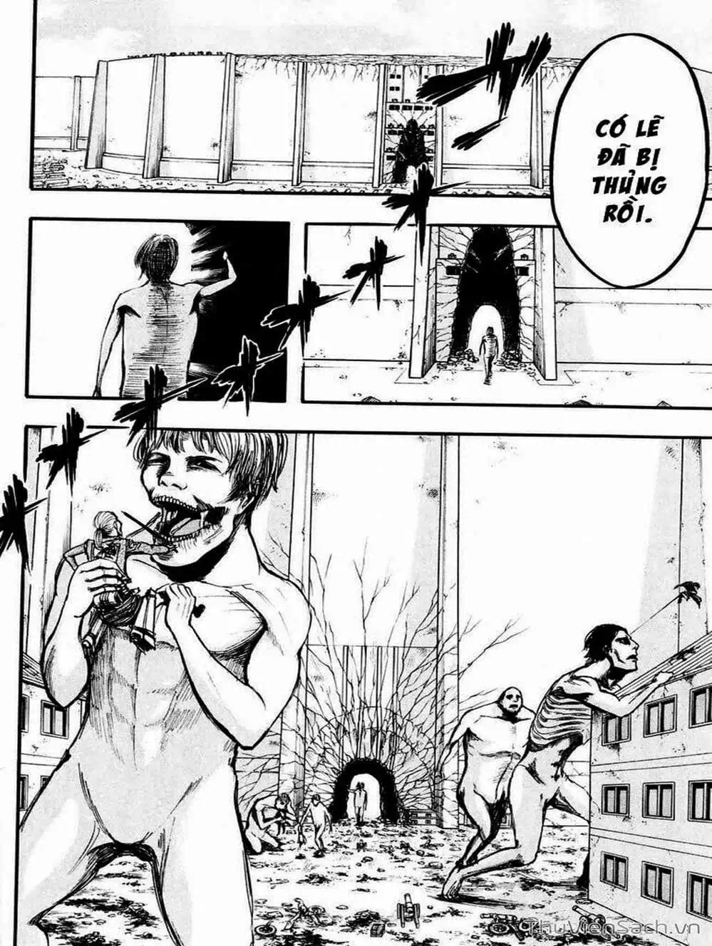 Truyện Tranh Đại Chiến Titan - Attack On Titan trang 8