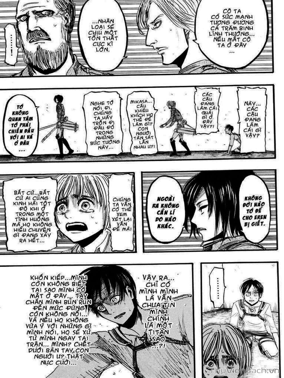 Truyện Tranh Đại Chiến Titan - Attack On Titan trang 8