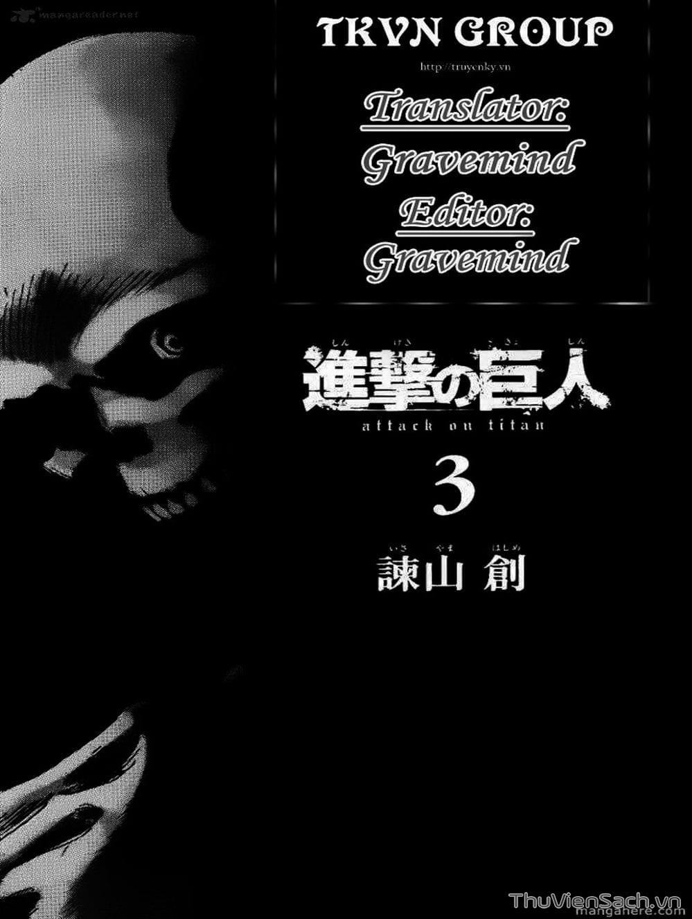 Truyện Tranh Đại Chiến Titan - Attack On Titan trang 8