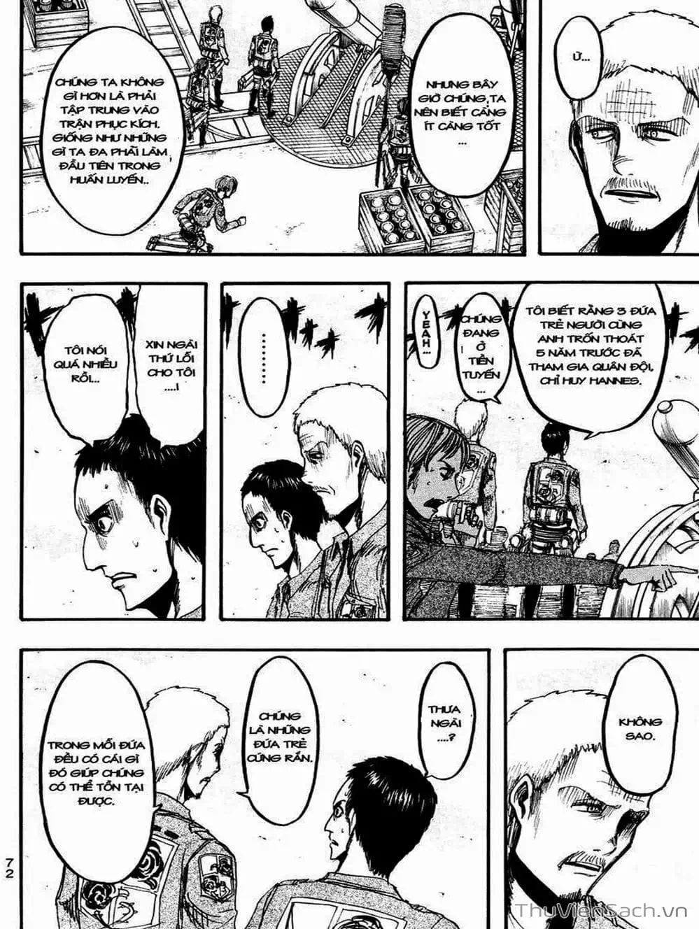 Truyện Tranh Đại Chiến Titan - Attack On Titan trang 8