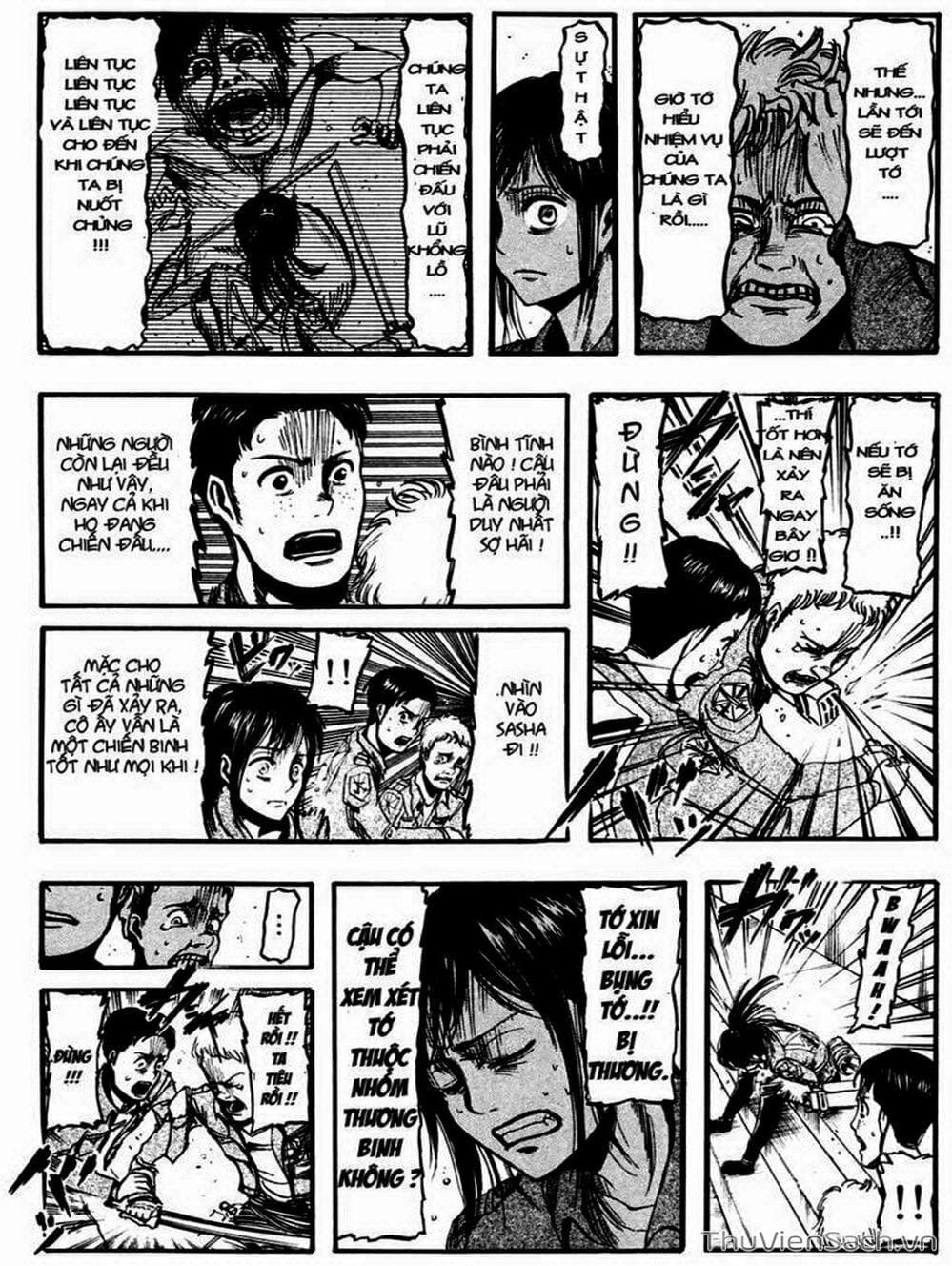 Truyện Tranh Đại Chiến Titan - Attack On Titan trang 8