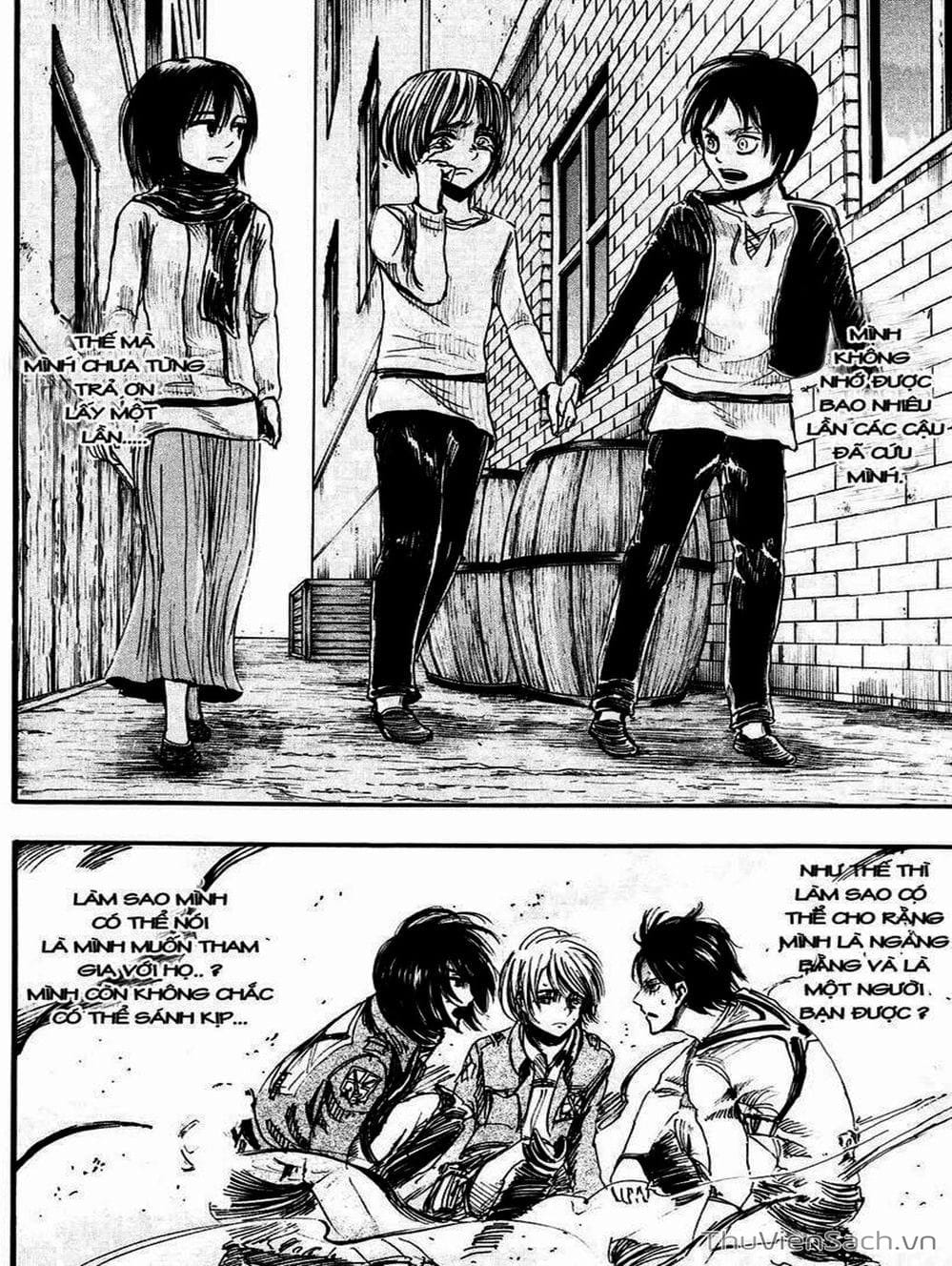 Truyện Tranh Đại Chiến Titan - Attack On Titan trang 8