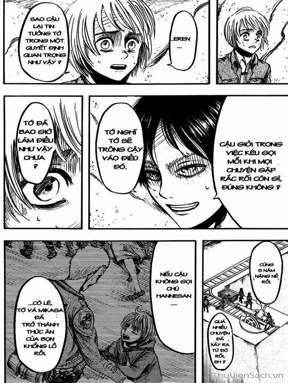 Truyện Tranh Đại Chiến Titan - Attack On Titan trang 8