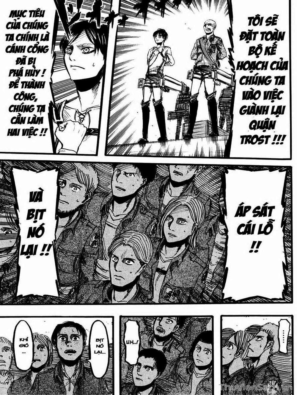 Truyện Tranh Đại Chiến Titan - Attack On Titan trang 8