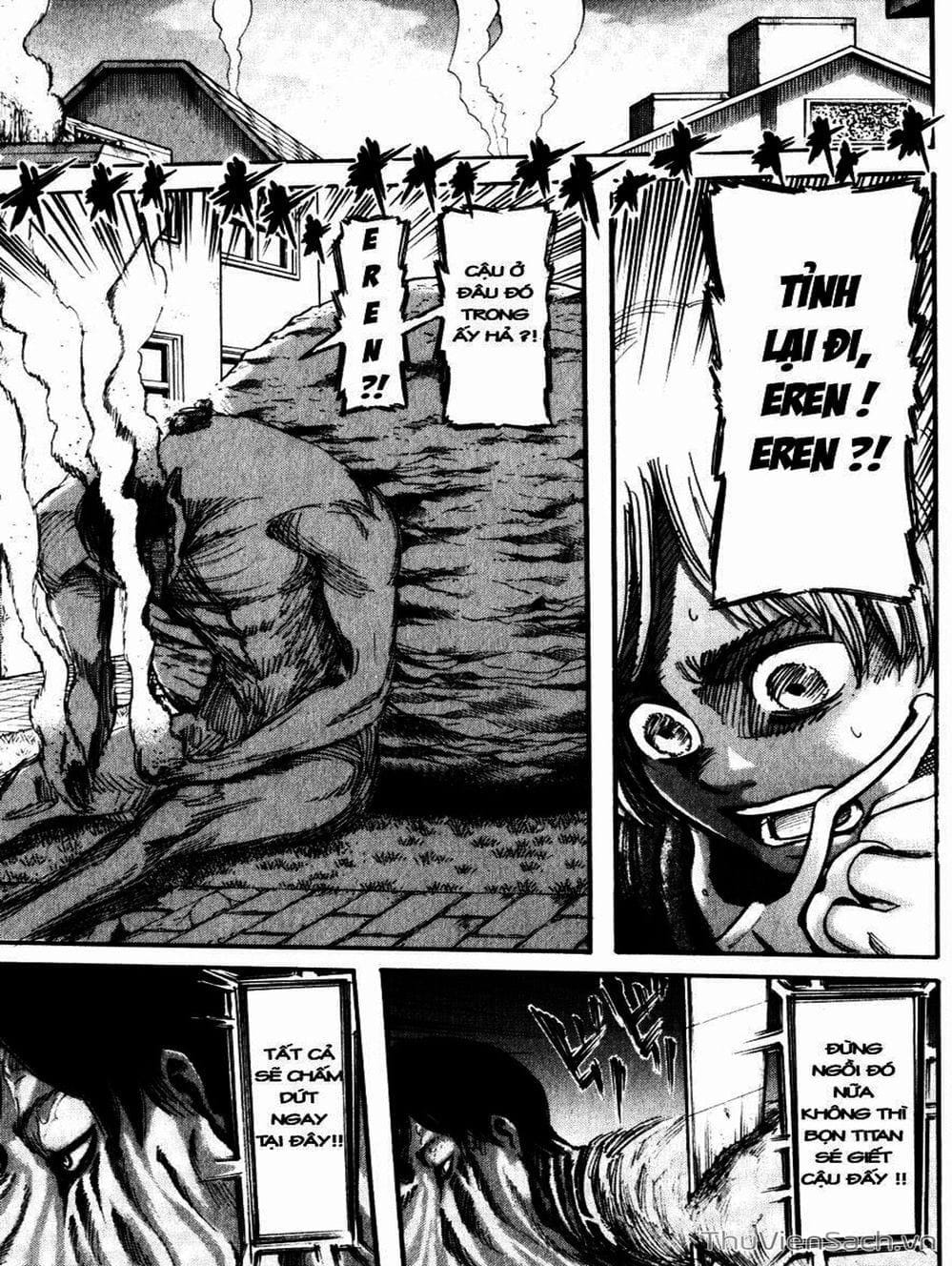 Truyện Tranh Đại Chiến Titan - Attack On Titan trang 8