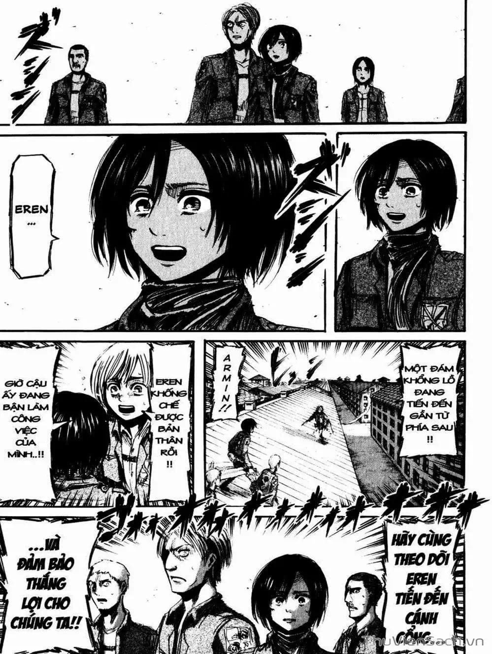 Truyện Tranh Đại Chiến Titan - Attack On Titan trang 8