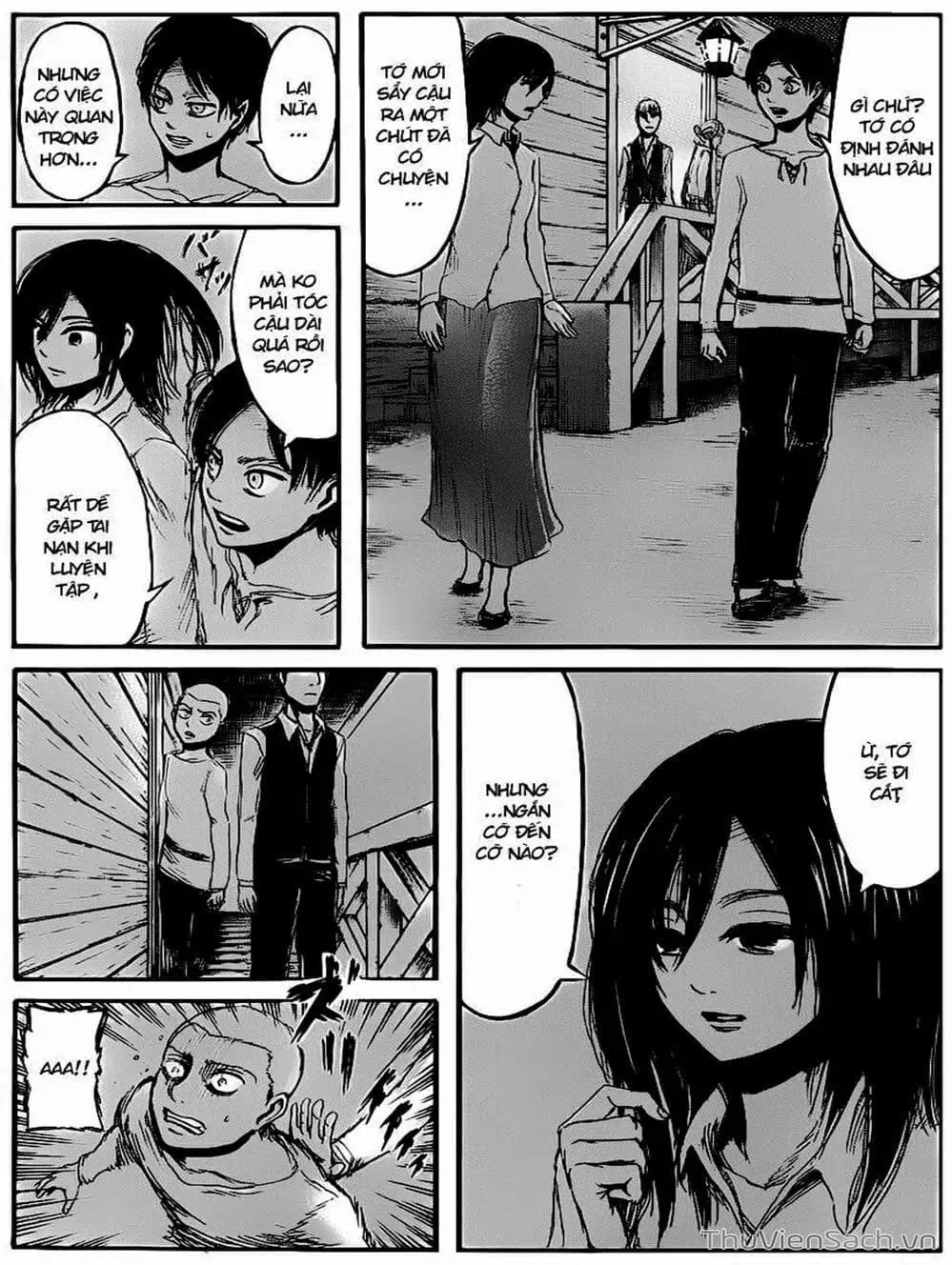 Truyện Tranh Đại Chiến Titan - Attack On Titan trang 8