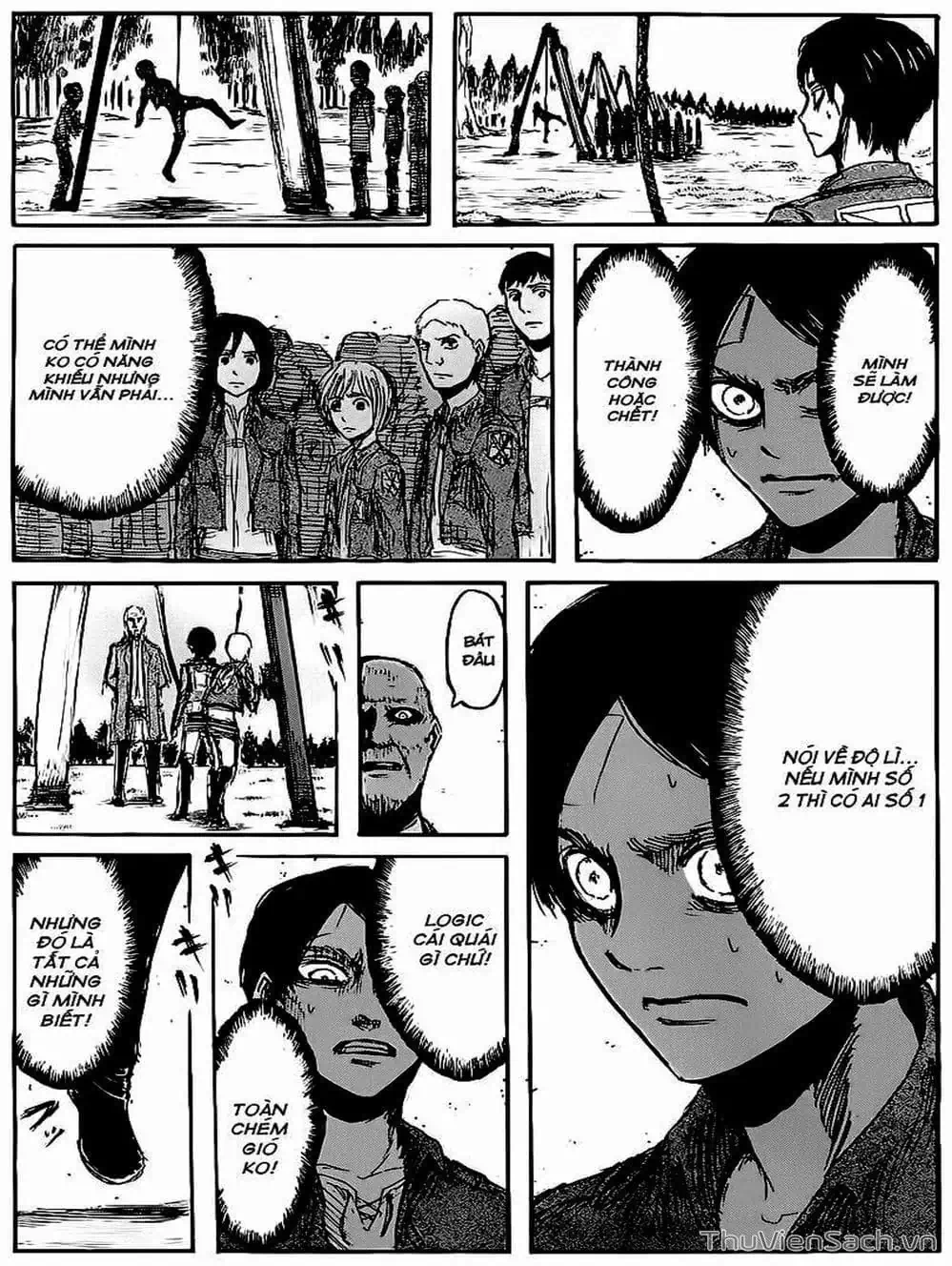 Truyện Tranh Đại Chiến Titan - Attack On Titan trang 8