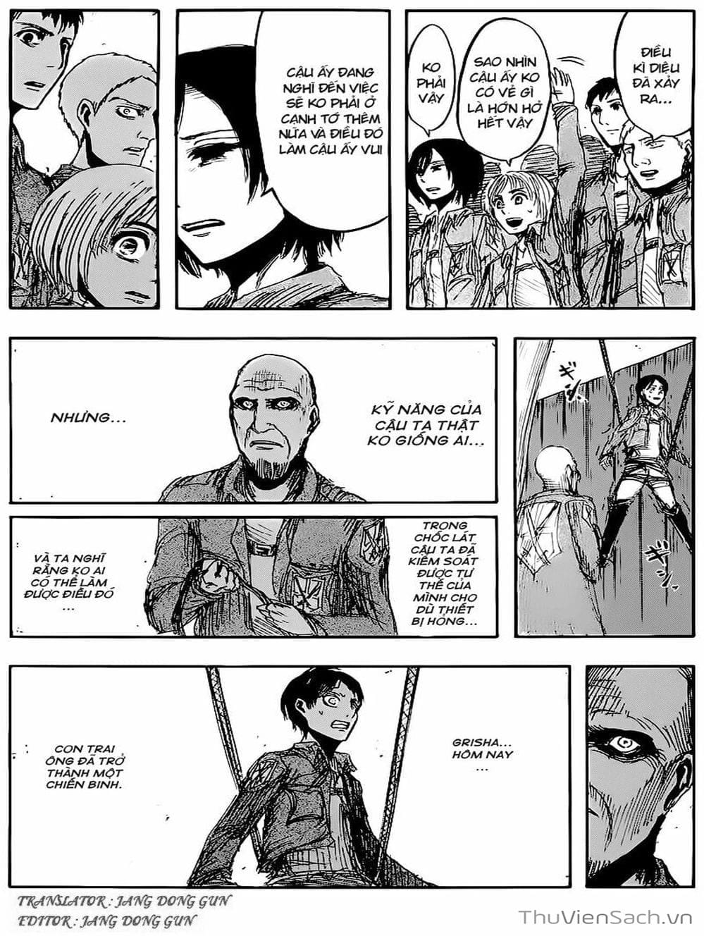 Truyện Tranh Đại Chiến Titan - Attack On Titan trang 8