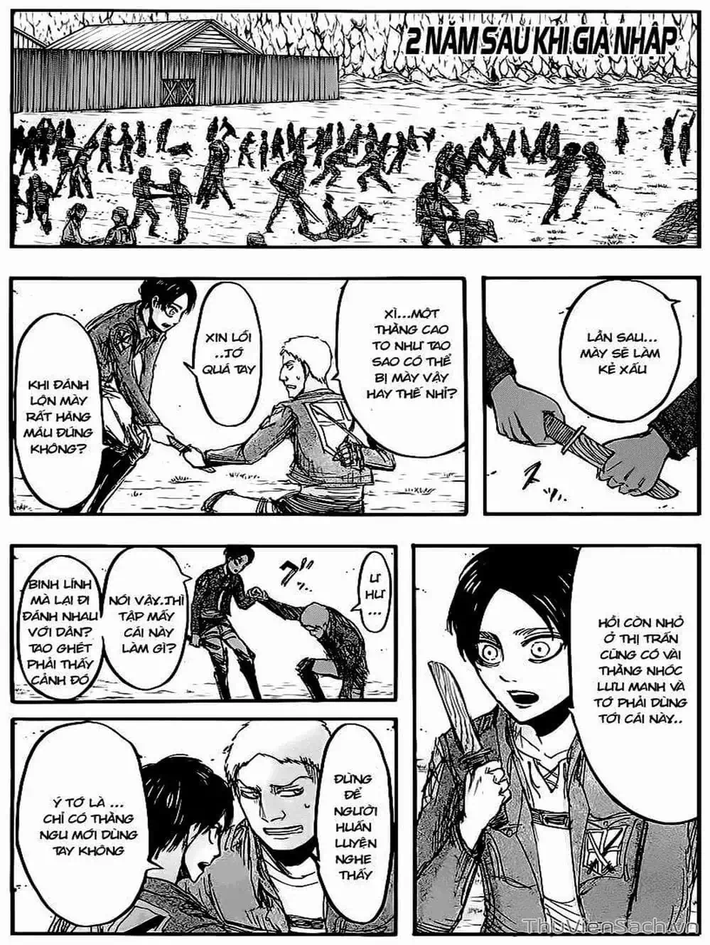 Truyện Tranh Đại Chiến Titan - Attack On Titan trang 8