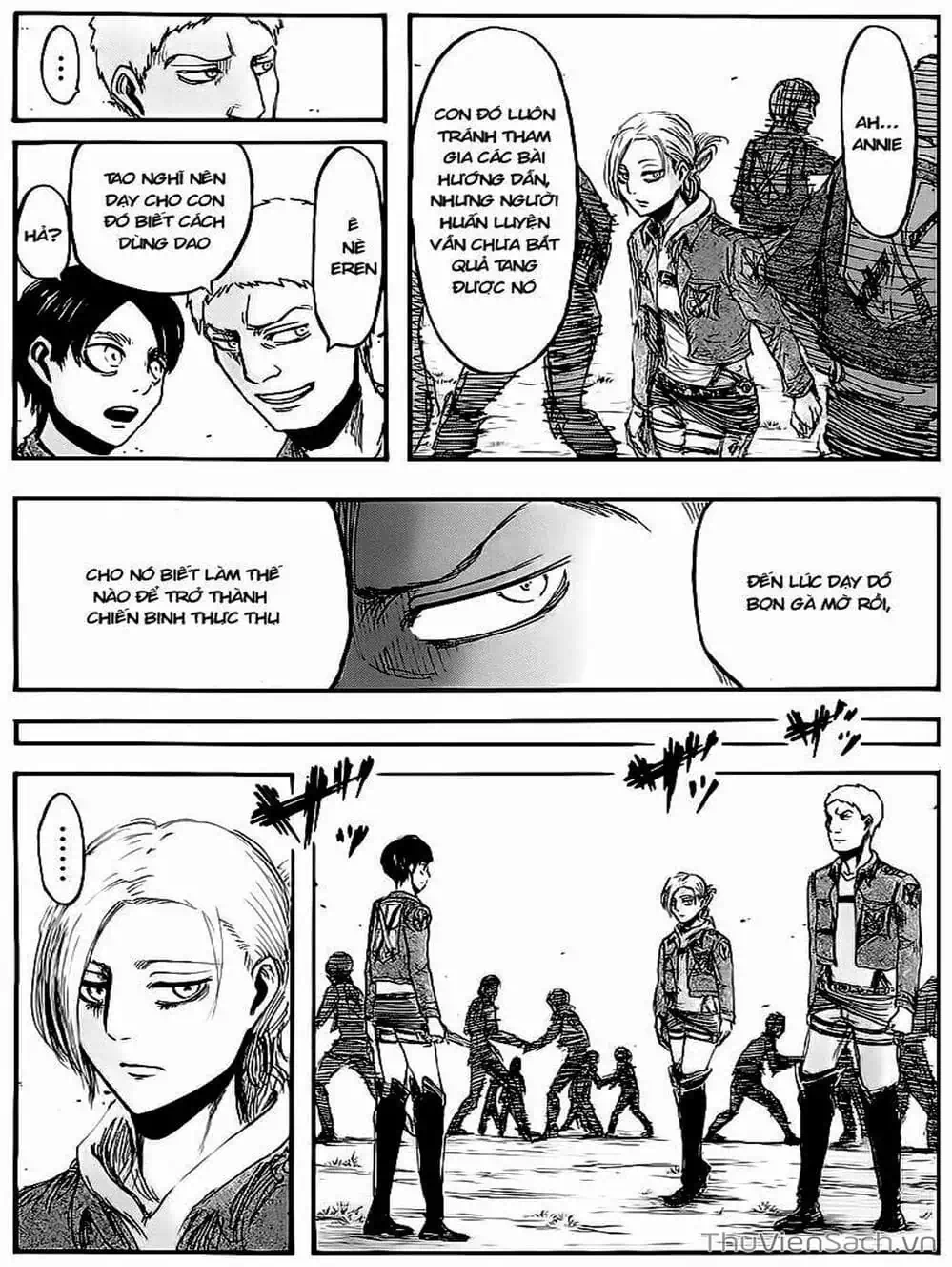 Truyện Tranh Đại Chiến Titan - Attack On Titan trang 8