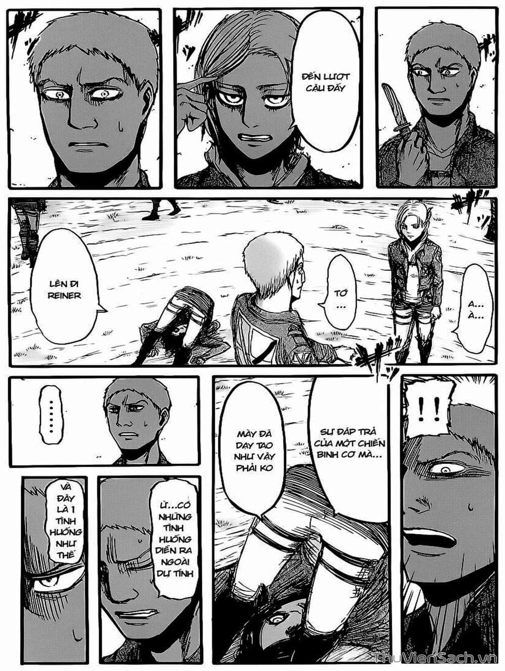 Truyện Tranh Đại Chiến Titan - Attack On Titan trang 8
