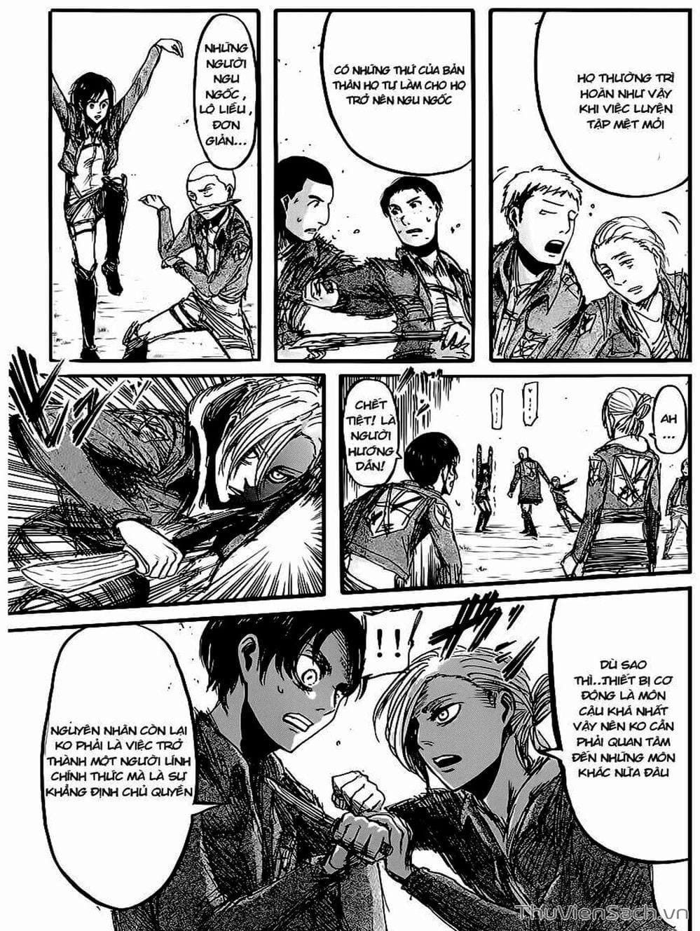 Truyện Tranh Đại Chiến Titan - Attack On Titan trang 8