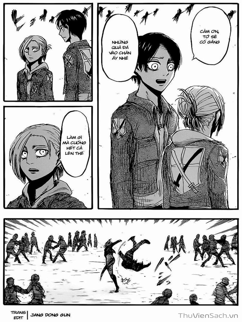 Truyện Tranh Đại Chiến Titan - Attack On Titan trang 8