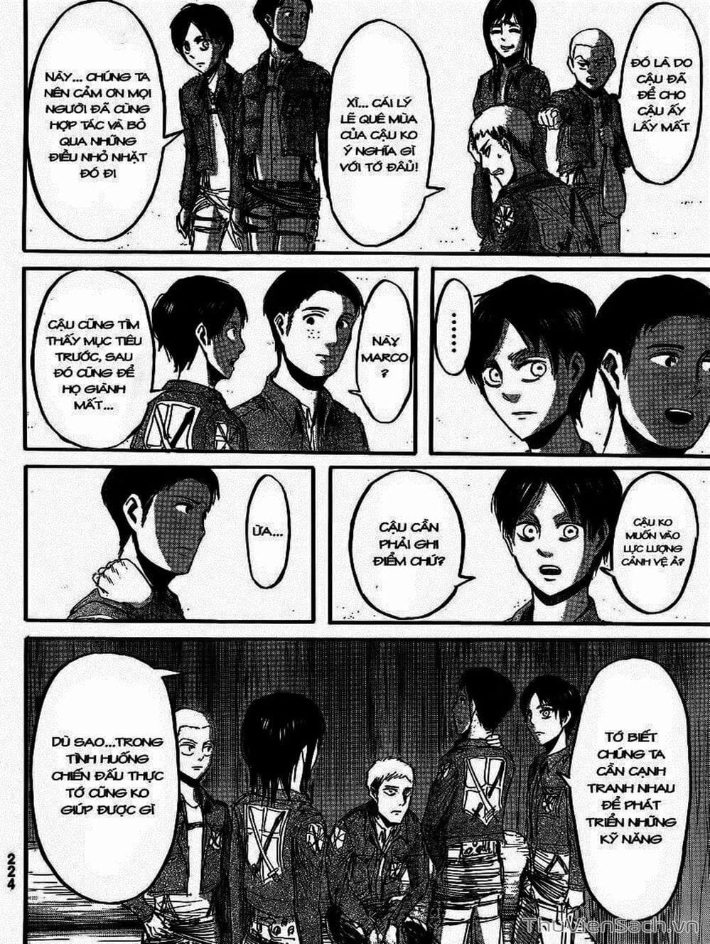 Truyện Tranh Đại Chiến Titan - Attack On Titan trang 8