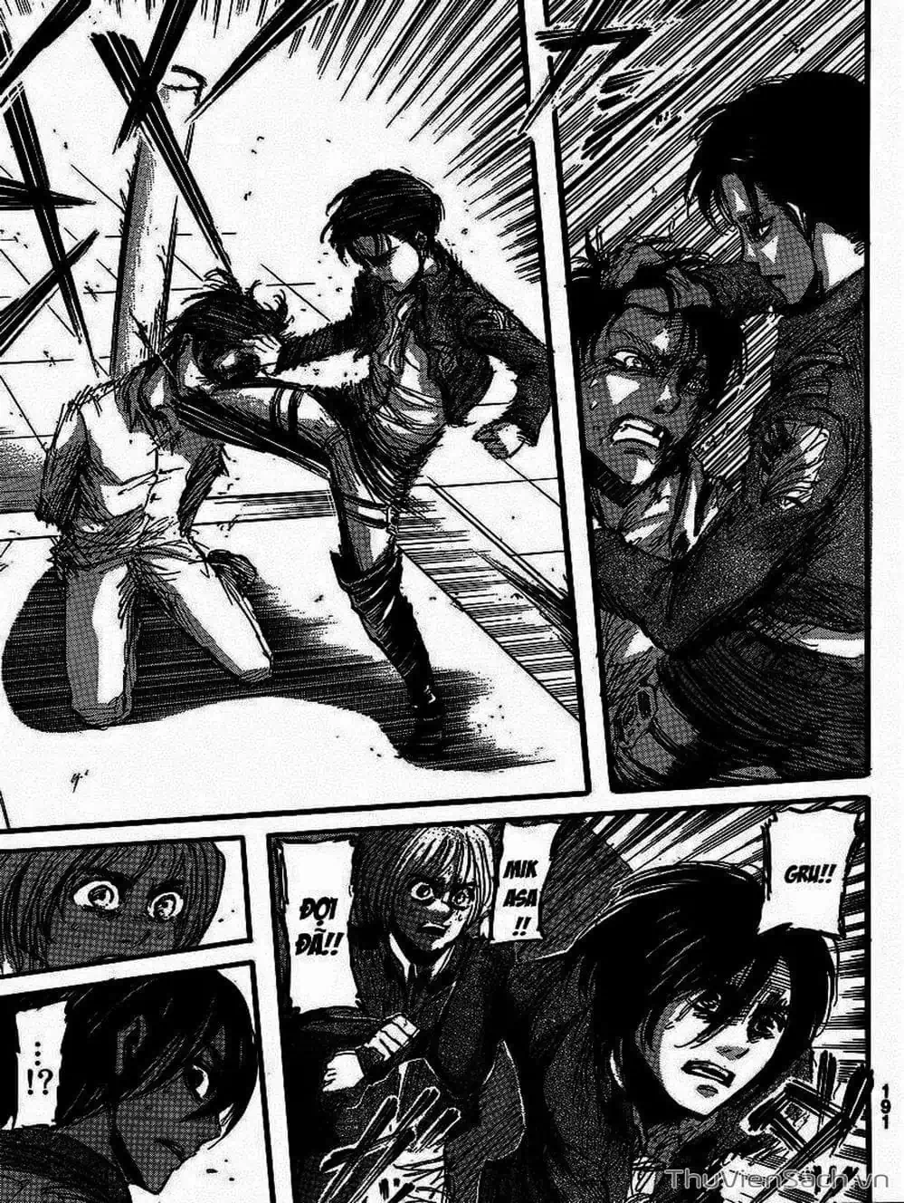 Truyện Tranh Đại Chiến Titan - Attack On Titan trang 8