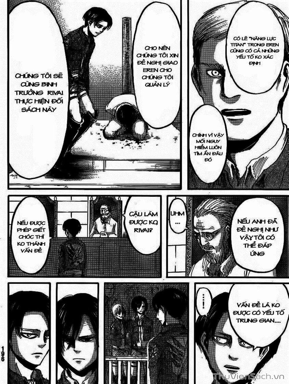 Truyện Tranh Đại Chiến Titan - Attack On Titan trang 8