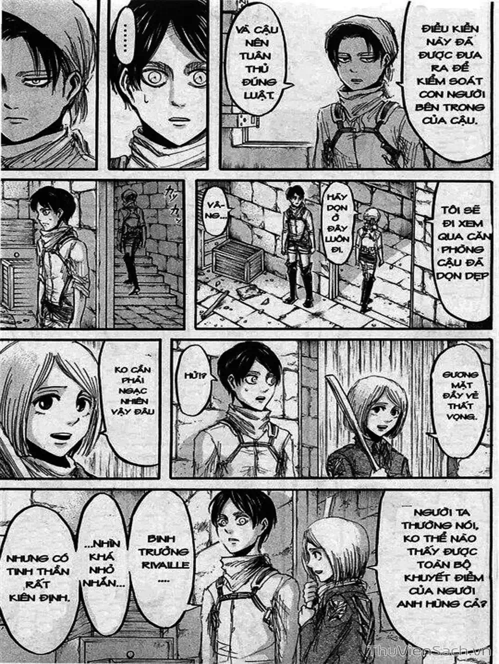 Truyện Tranh Đại Chiến Titan - Attack On Titan trang 8