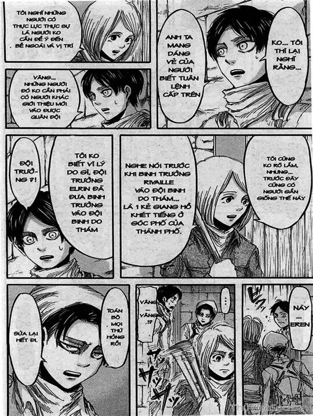Truyện Tranh Đại Chiến Titan - Attack On Titan trang 8