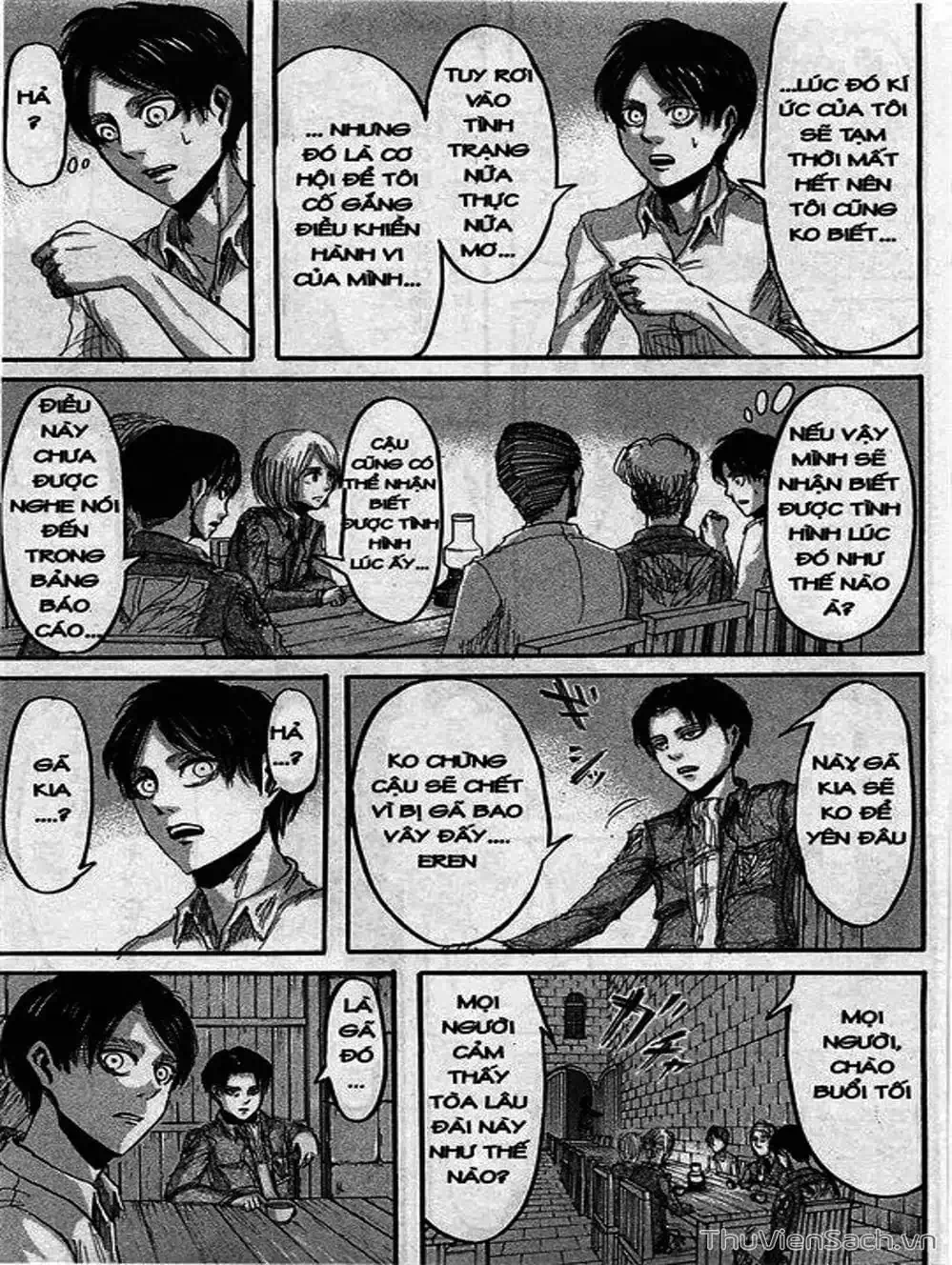 Truyện Tranh Đại Chiến Titan - Attack On Titan trang 8
