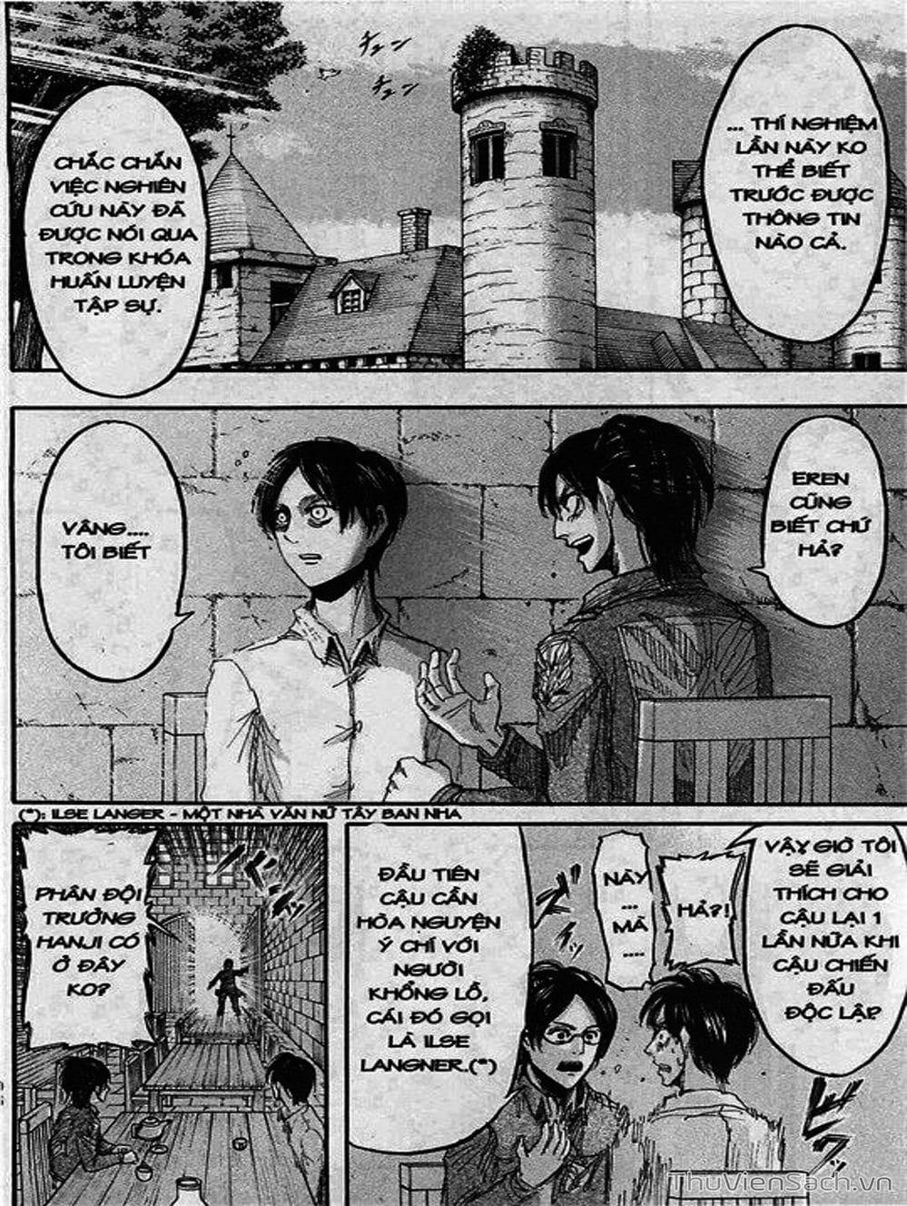 Truyện Tranh Đại Chiến Titan - Attack On Titan trang 8