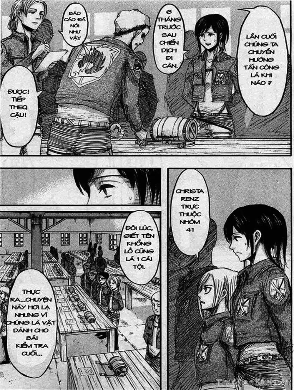 Truyện Tranh Đại Chiến Titan - Attack On Titan trang 8