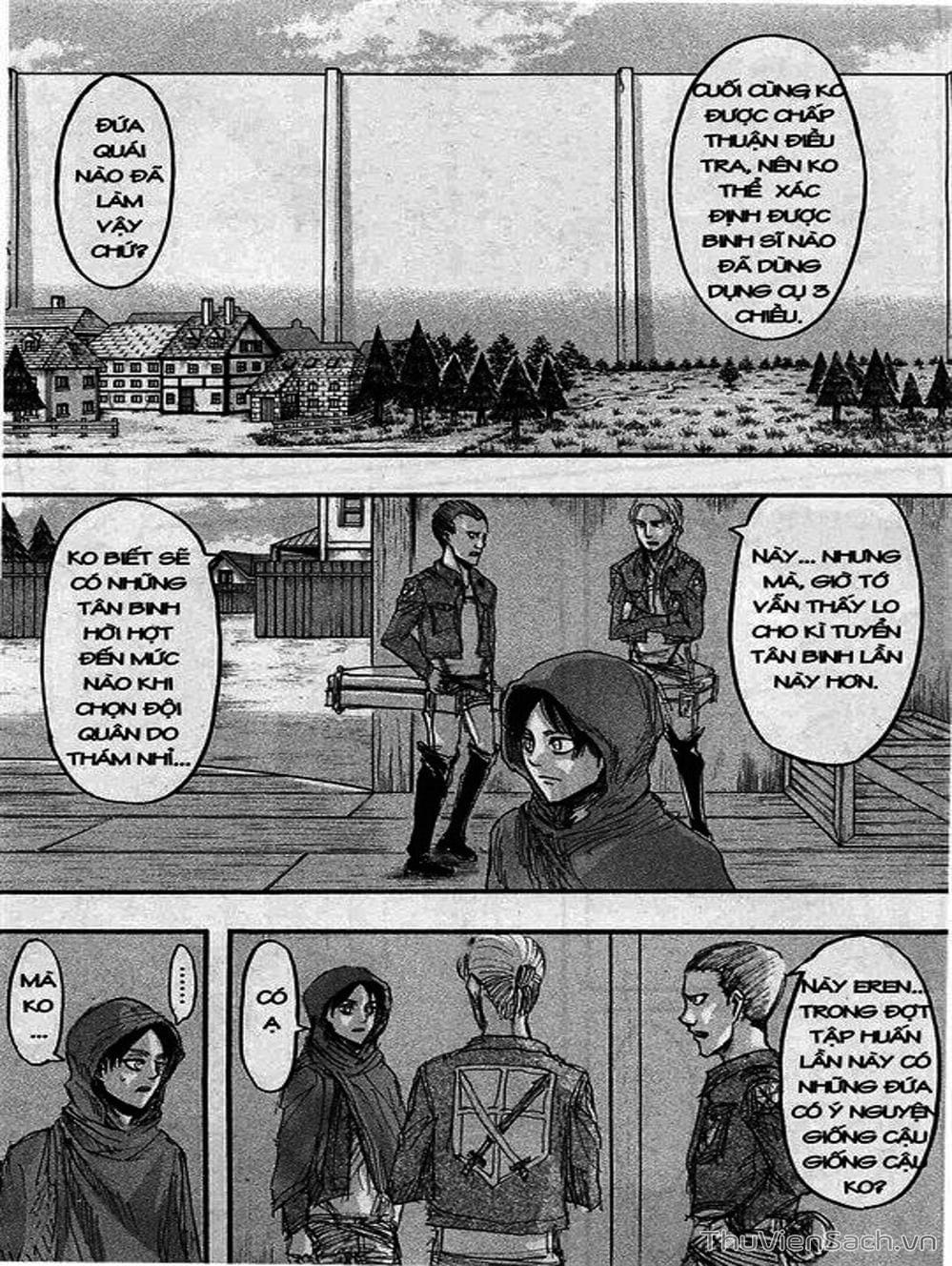 Truyện Tranh Đại Chiến Titan - Attack On Titan trang 8