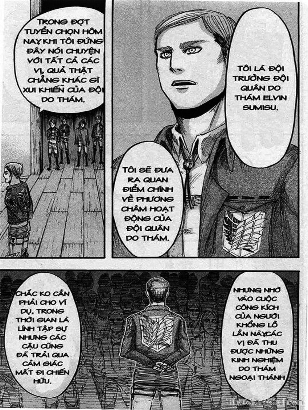 Truyện Tranh Đại Chiến Titan - Attack On Titan trang 8