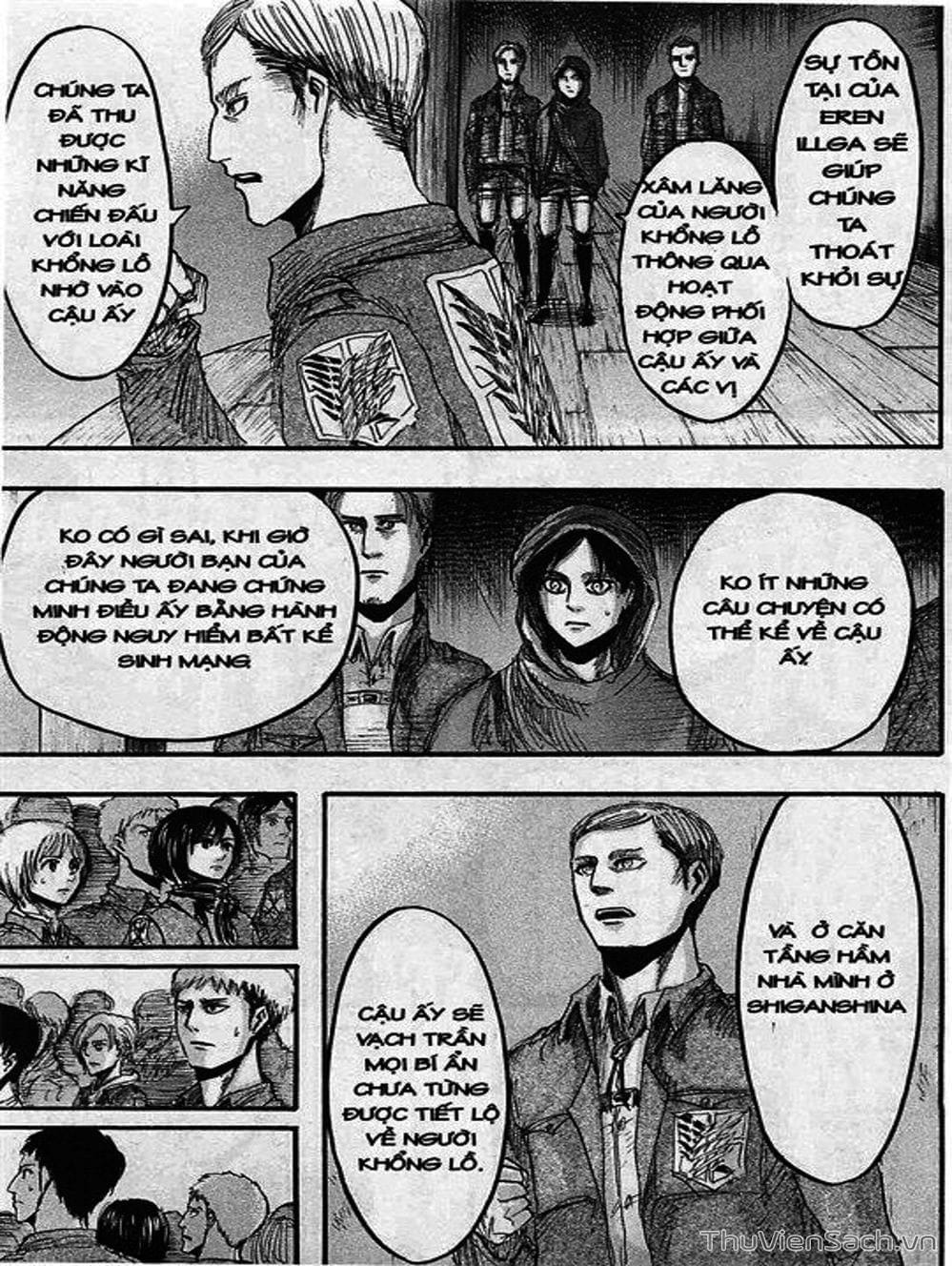 Truyện Tranh Đại Chiến Titan - Attack On Titan trang 8