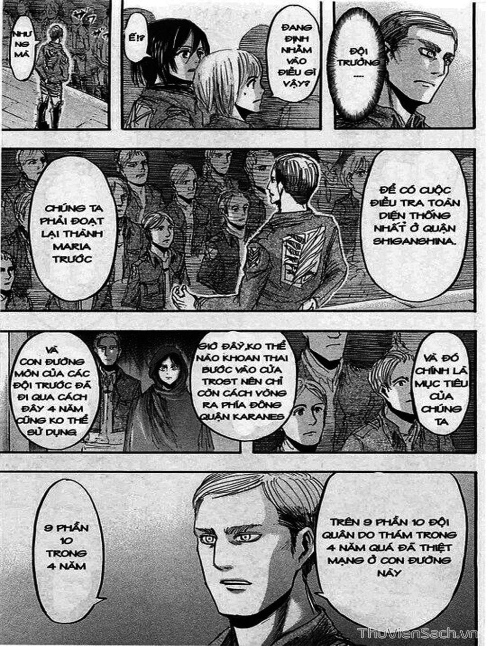 Truyện Tranh Đại Chiến Titan - Attack On Titan trang 8